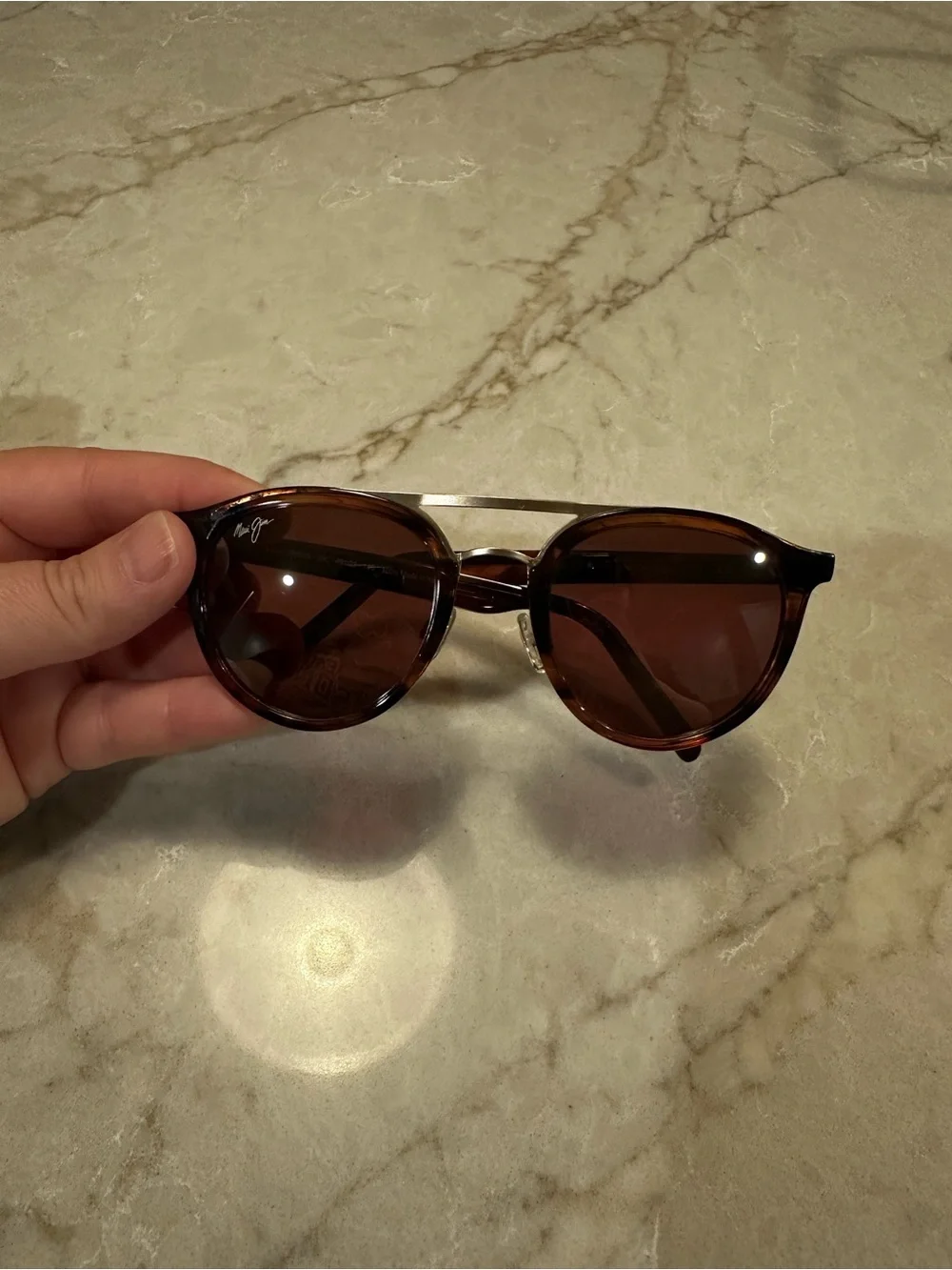 Maui Jim Women's Tortoiseshell Sunglasses - Brown Lenses